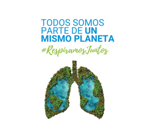 Campaña por el Día Mundial del Pulmón #RespiramosJuntos