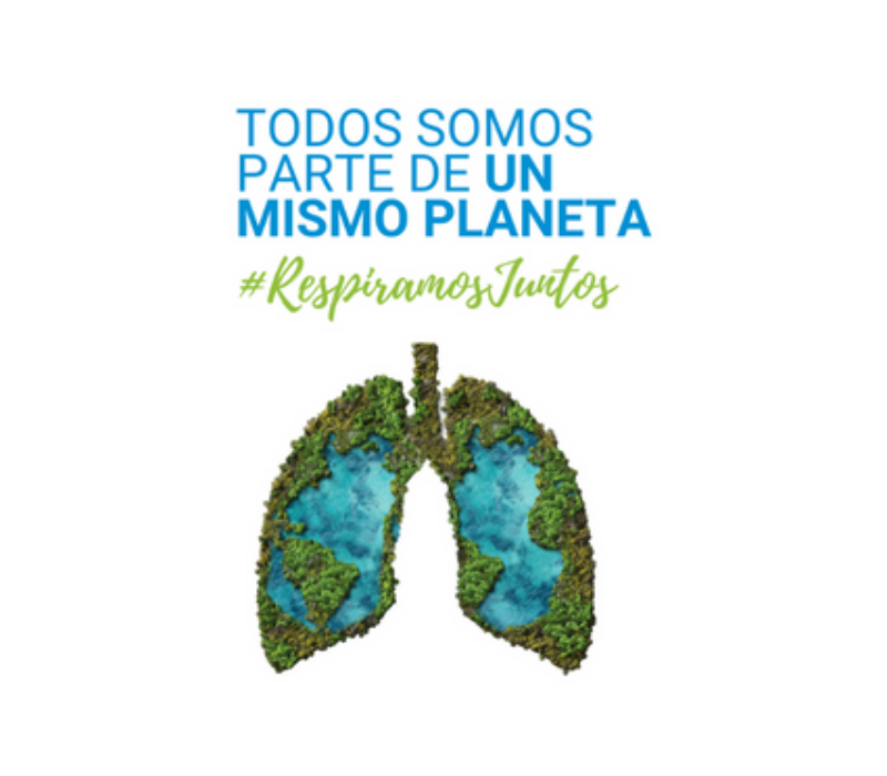 Campanha para o Dia Mundial do Pulmão #BreatheTogether