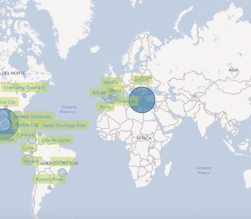 Mapa Global Lovexair